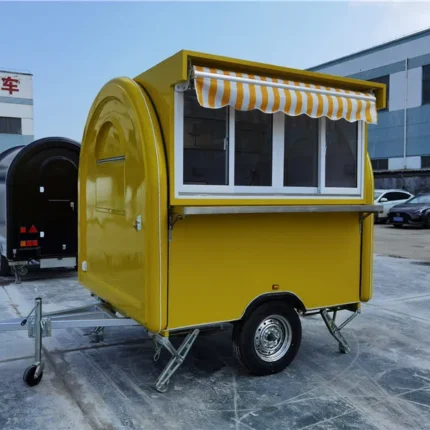 Lobster Tails Food Truck Mini Food Trailer Ice Cream Push Cart Mobile Concession Stand